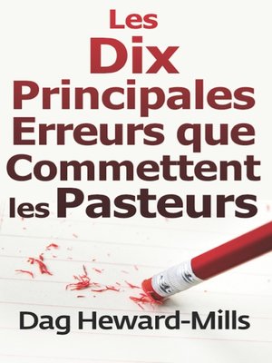 cover image of Les dix principales erreurs que commettent les pasteurs